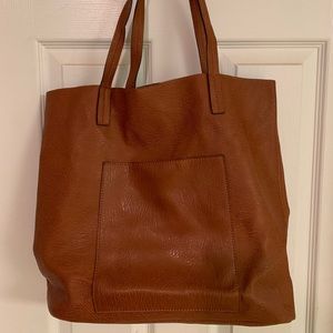Brown Large Tote Bag
